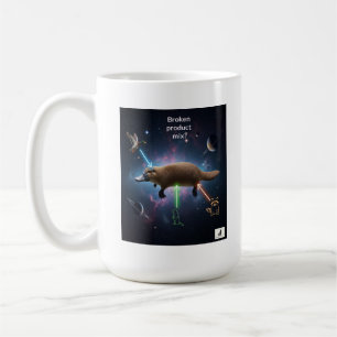 Produktmix gebrochen? Dilemma der Blutplättchen Kaffeetasse