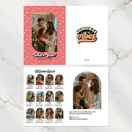 Produktreihe Highlights Retro "Year in Review"-Fot Feiertagskarte