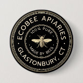 Produktschaltfläche für Imker Button (Vorderseite)