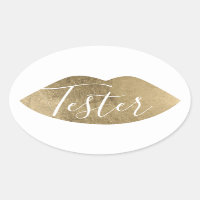 Produkttestbeispiel Testen Sie Me Modern Gold Lips