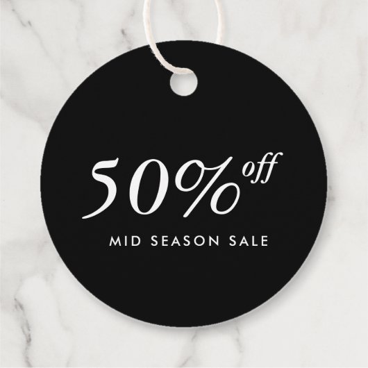 Produktverkaufsmarke Geschenkanhänger (Rückseite)