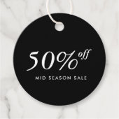 Produktverkaufsmarke Geschenkanhänger (Vorderseite)