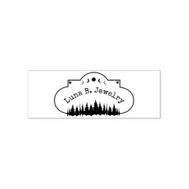 Produktverpackung für die Mondphasen- und Waldlogo Permastempel