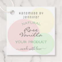 Produktverpackung moderner Vorlagenpastellfarben