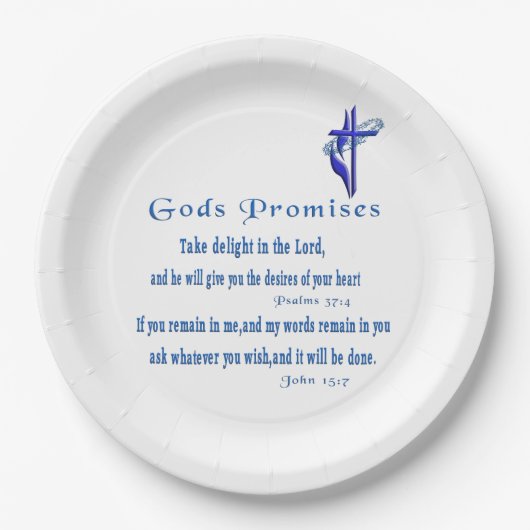 Produktversprechen Pappteller (Vorderseite)