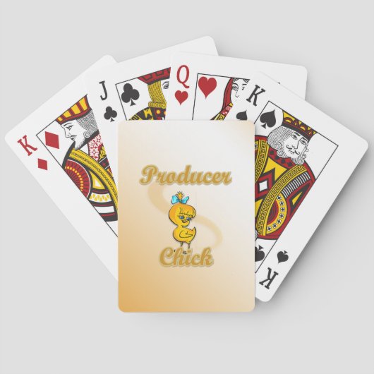 Produzent-Küken Spielkarten (Rückseite)