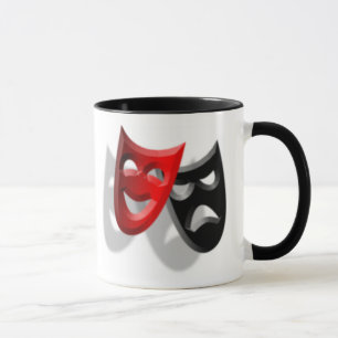 Produzent und Masken-Tasse Tasse