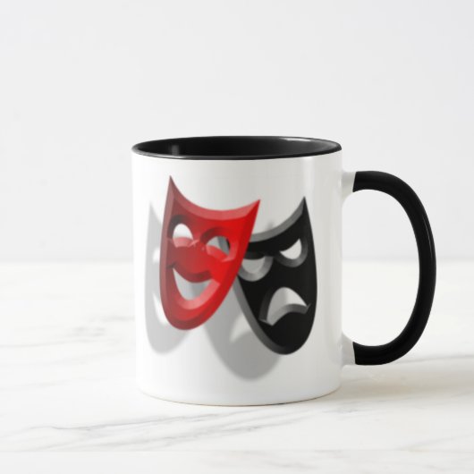 Produzent und Masken-Tasse Tasse (Rechts)