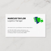 produzieren | Express-Zustellservice Visitenkarte (Rückseite)