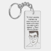 Prof. Mattias Desmet Doppelseitiger Schlüsselanhän Schlüsselanhänger (Vorderseite links)