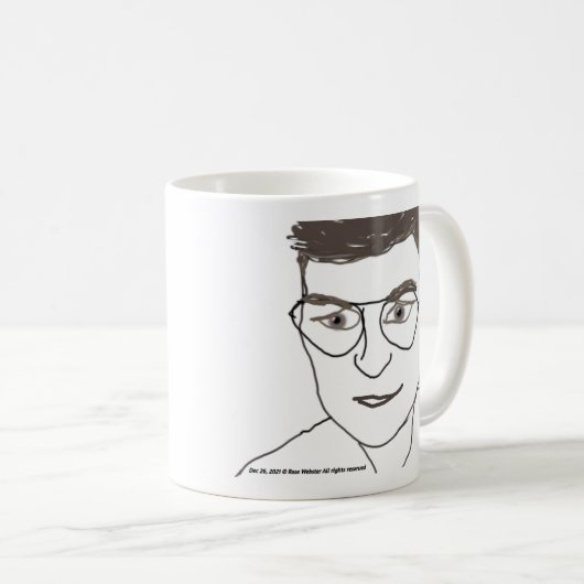 Prof. Mattias Desmet Quote Tasse von RoseWrites (VorderseiteRechts)