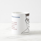 Prof. Mattias Desmet-Tasse von RoseWrites Kaffeetasse (Mittel)