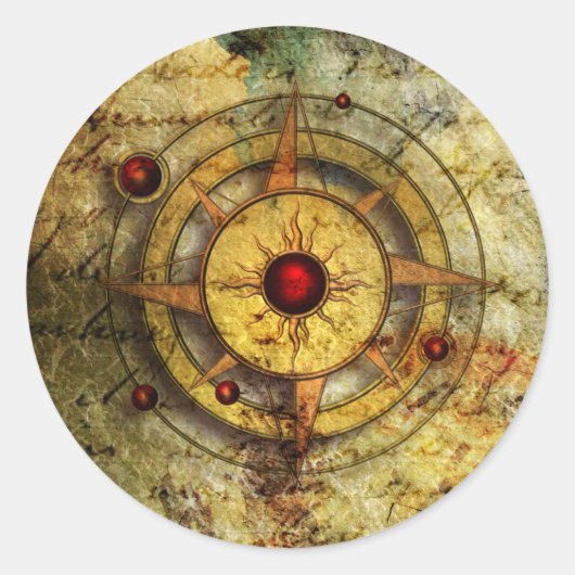 Profeky Runder Aufkleber (Vorderseite)