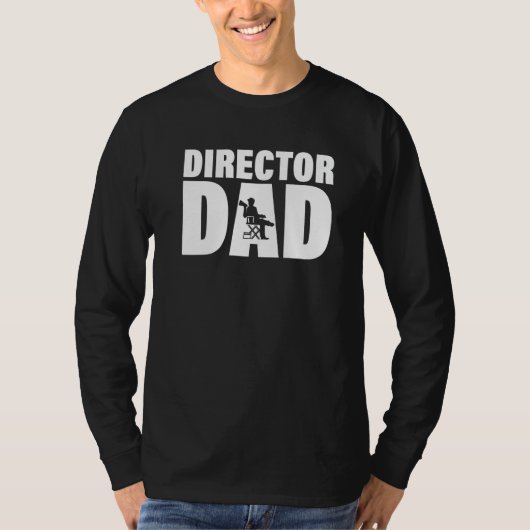 Profession Job For Men Director Dad T-Shirt (Vorderseite)