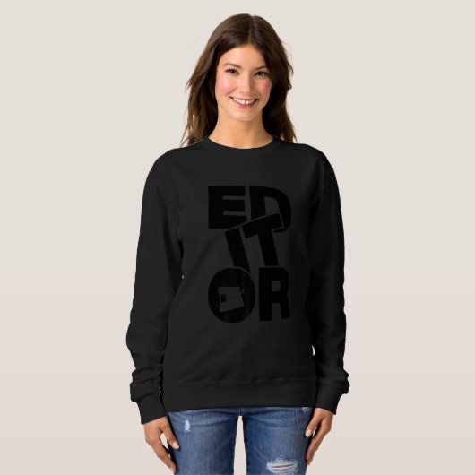 Profession Job Work - Editor Premium_2 Sweatshirt (Vorne ganz)