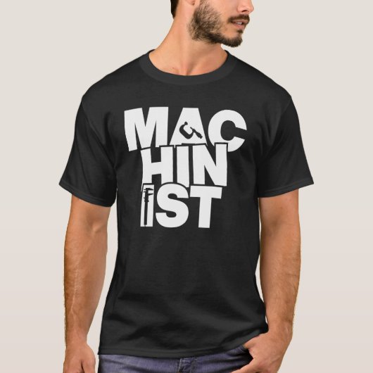 Profession Job Work - Machinist_1 T-Shirt (Vorderseite)