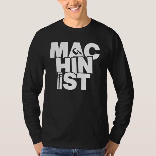 Profession Job Work - Machinist_1 T-Shirt (Vorderseite)