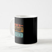 Profession Quote Retro Missionary  Kaffeetasse (Vorderseite Links)
