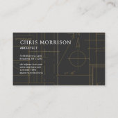 Professional Architect Photo  Visitenkarte (Rückseite)