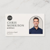 Professional Architect Photo  Visitenkarte (Vorderseite)