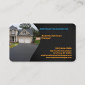 Professional Asphalt Driveway Sealing Company Visitenkarte (Vorderseite)