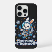 Professional Asteroid Dodger Bunny iPhone Hülle (Rückseite)