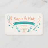 Professional Bakery Shop Visitenkarte (Rückseite)