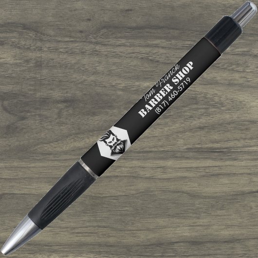 Professional Barber Shop black&white Kugelschreiber