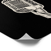 Professional Bathroom Singer Poster (Ecke)