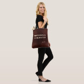 Professional Book Hauler Typographical Funny Witty Tasche (Am Model)