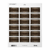 Professional Builder Bricklaying Business Sticker Adressaufkleber (Vorne)