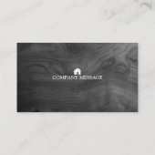 Professional Builder Carpenter Tools Woodworking Visitenkarte (Rückseite)