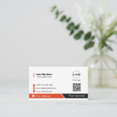 Professional business card visitenkarte (Stehend Vorderseite)