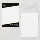 Professional Business Logo Mitteilungskarte (Vorne/Hinten)