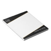 Professional Business Logo Notizblock (angewinkelt)