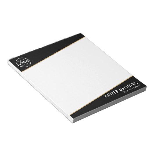 Professional Business Logo Notizblock (angewinkelt)