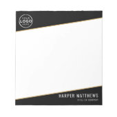 Professional Business Logo Notizblock (Vorderseite)