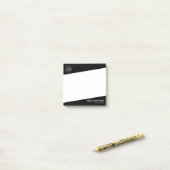 Professional Business Logo Post-it Klebezettel (Auf Schreibtisch)
