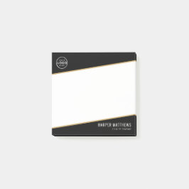 Professional Business Logo Post-it Klebezettel