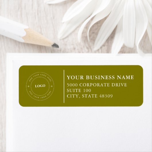 Professional Business Logo Return Address Label (Insitu)