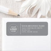 Professional Business Logo Return Address Label (Insitu)