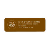  Professional Business Logo  Return Address Label (Vorne)