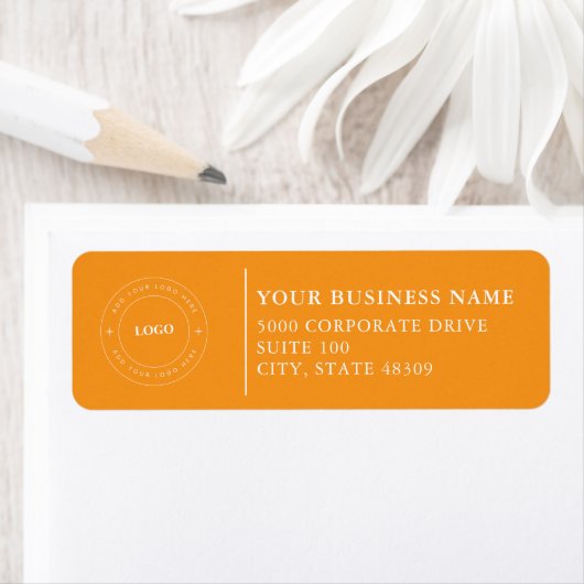  Professional Business Logo  Return Address Label (Insitu)