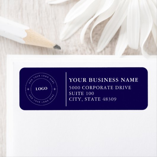  Professional Business Logo  Return Address Label (Insitu)