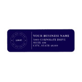  Professional Business Logo  Return Address Label (Vorne)