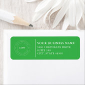 Professional Business Logo Return Address Label (Insitu)
