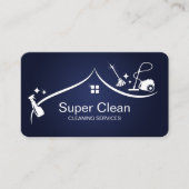 Professional Cleaning House Services Visitenkarte (Vorderseite)