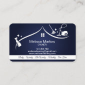 Professional Cleaning House Services Visitenkarte (Rückseite)