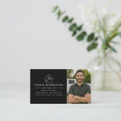 Professional Contractor Photo Visitenkarte (Stehend Vorderseite)