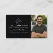 Professional Contractor Photo Visitenkarte (Vorderseite)
